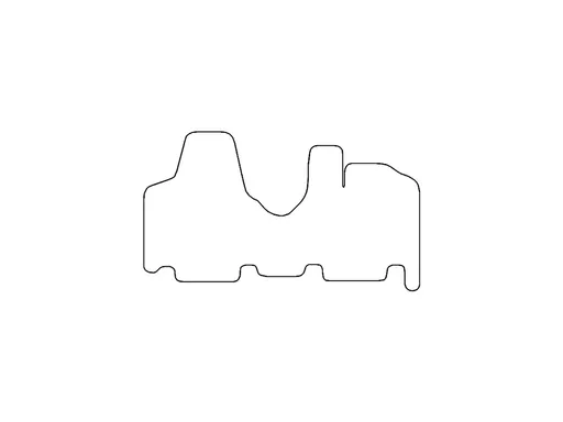 Peugeot Expert 2007-2016 Tailored 3mm Rubber Mats