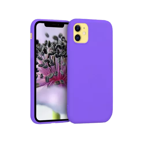 Silicone for iPhone 12 & iPhone 12 Pro - Purple