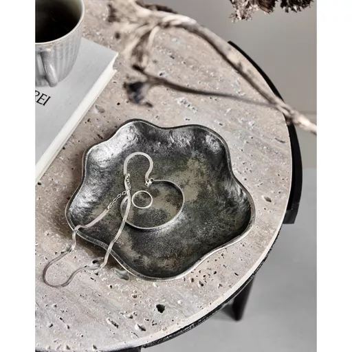 Rustic Dish, Talas, Brass Finish