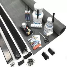 ClassicBond EPDM Rubber Roof Kit Contents with trims.jpg