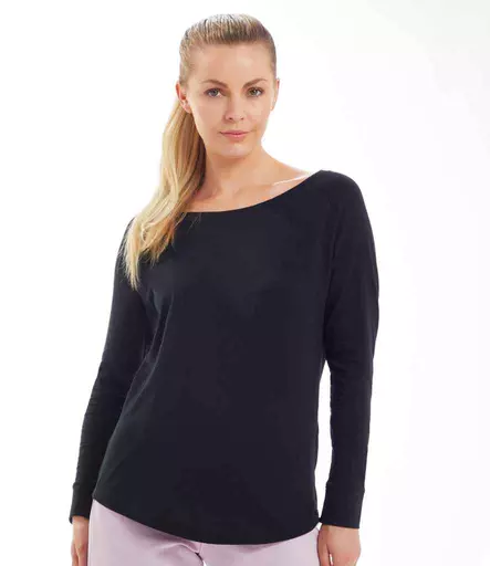 Mantis Ladies Loose Fit Long Sleeve T-Shirt