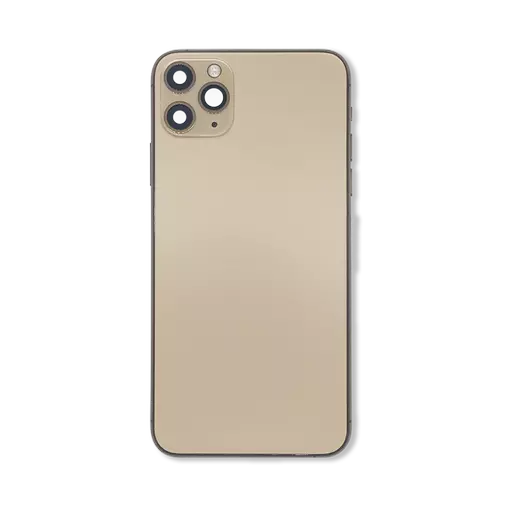 Back Housing With Internal Parts (Gold) (No Logo) - For iPhone 11 Pro Max