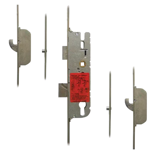 GU Europa Inboard Lever Operated Latch & Deadbolt Split Spindle - 2 Hook & 2 Roller