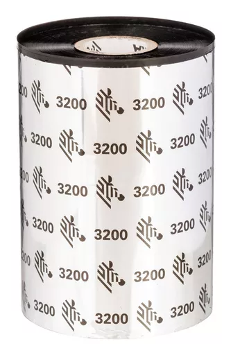 Zebra 03200BK06045 Thermal-transfer ribbon 60mm x 450m Pack=6 for Zebra ZipShip 3200