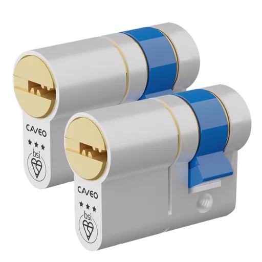 CAVEO TS007 3* Half Euro Dimple Cylinder Keyed Alike