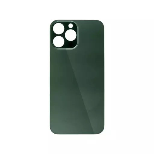Back Glass (Big Hole) (No Logo) (Alpine Green) (CERTIFIED)- For iPhone 13 Pro