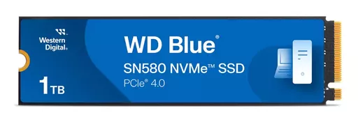 Western Digital Blue SN580 M.2 1 TB PCI Express 4.0 NVMe TLC