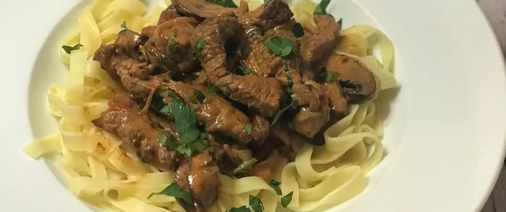 Beef Stroganoff