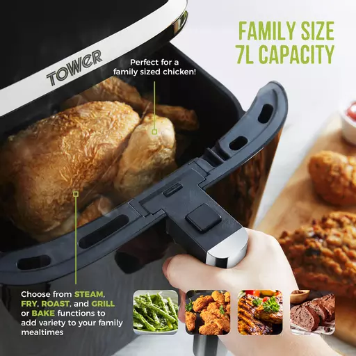 Tower family size air fryer clearance