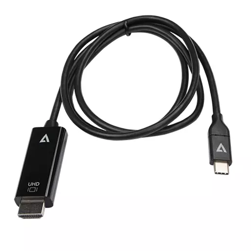 V7 V7UCHDMI-1M video cable adapter USB Type-C 3.2 Gen 1 HDMI Black