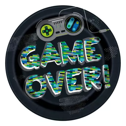 Gamer Party Plates