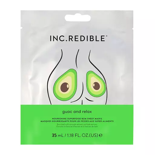 INC.redible Guac and Relax Bum Mask