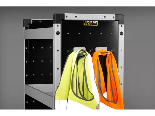 Double Hook for Trade Van Racking Side Panel - Pack of 5