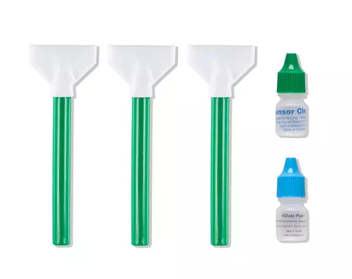 Phase One Visible Dust Cleaning kit (3 Swabs / 2 Fluids)