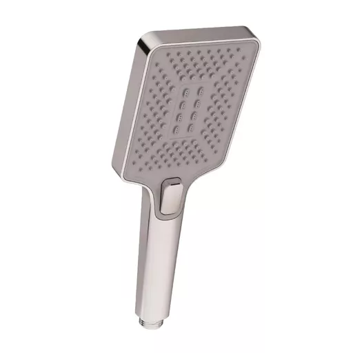 Modern Square 3 Function Shower Handset - Chrome
