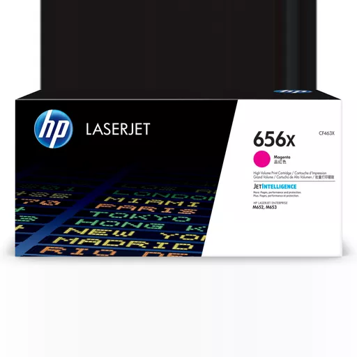 HP CF463X/656X Toner cartridge magenta, 22K pages ISO/IEC 19752 for HP LaserJet M 652