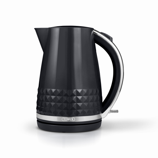 Tower Solitaire 1.5 Litre 3KW Kettle Black