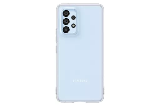 Samsung EF-QA536TTEGWW mobile phone case 16.5 cm (6.5") Cover Transparent