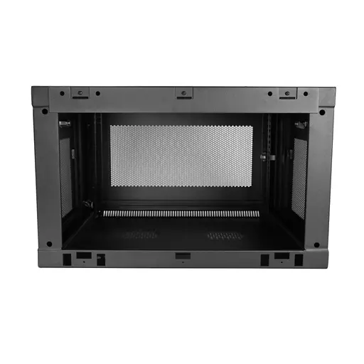 StarTech.com 2 Post 6U 19" Wall Mount Network Cabinet - 15" Deep Locking IT Switch Depth Enclosure - Vented Computer/Electronics Equipment Data Rack w/Shelf & Hook & Loop Tape /Assembled