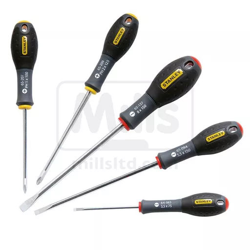 Stanley FatMax 5 Piece Parallel Flared Pozidriv Set