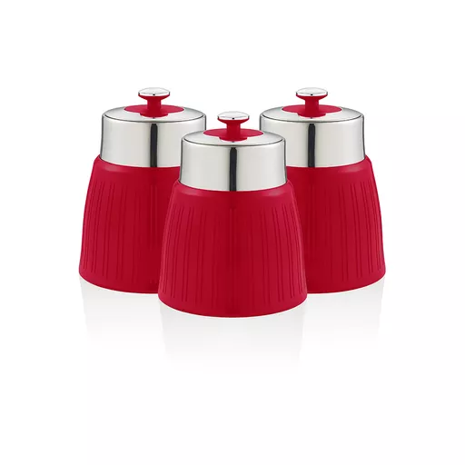 Swan Retro Set of 3 Cannisters
