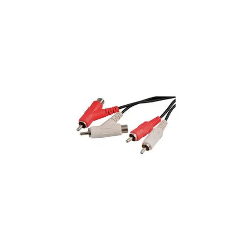 Stackable Twin RCA Phono Stereo Audio Cable