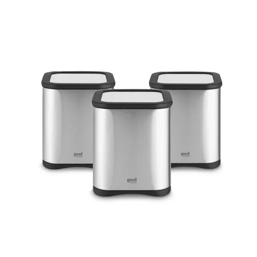 Good Food Set of 3 Canisters