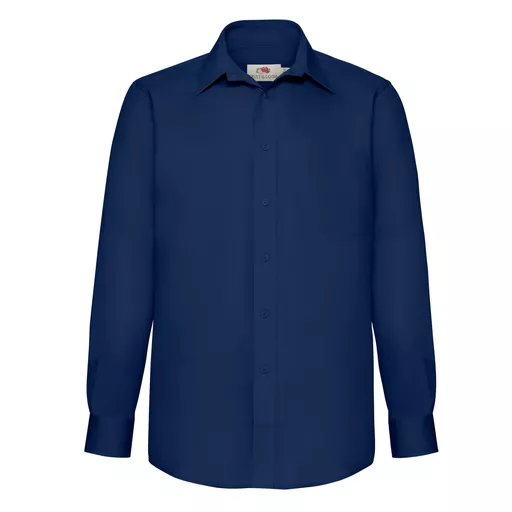 Men's Long Sleeve Poplin Shirt