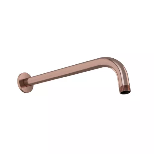 Meriden 390mm Wall Mounted Shower Arm - Brushed Bronze