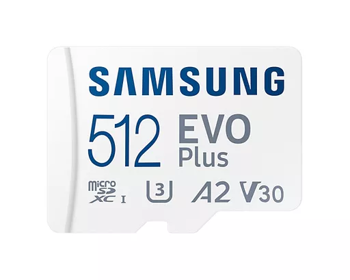 Samsung EVO Plus 512 GB MicroSDXC UHS-I Class 10