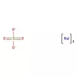 Sodium sulfate 1kg, 99%, extra pure, anhydrous