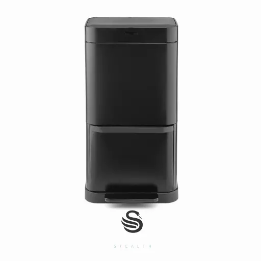 70L Dual Recycling Sensor Bin