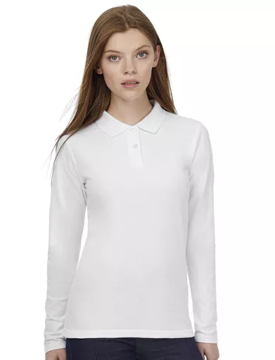 ID.001 Women's Long Sleeve Polo