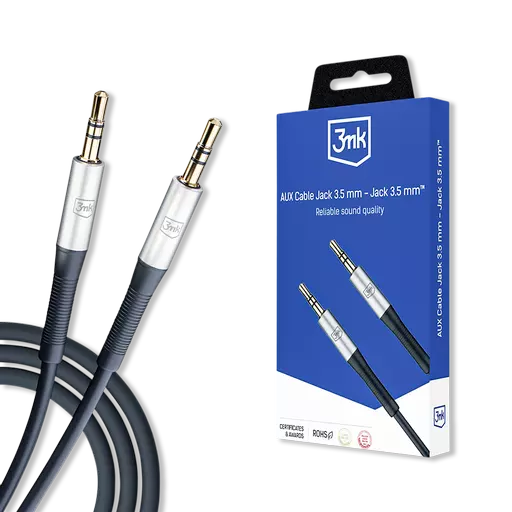 3mk - AUX Cable - 3.5mm Jack to 3.5mm Jack