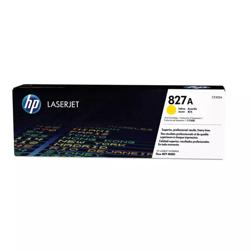 HP CF302A/827A Toner yellow, 32K pages ISO/IEC 19798 for HP Color LaserJet M 880