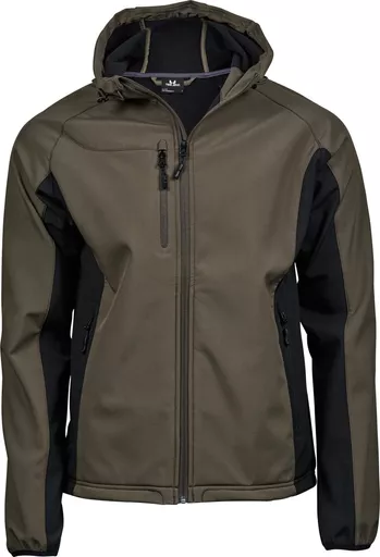 Men's Hooded Lightweight Performance Softshell