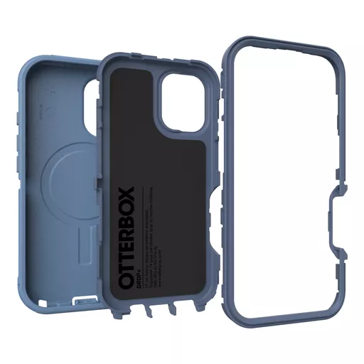 OtterBox Defender Series for MagSafe for iPhone 16, Baby Blue Jeans