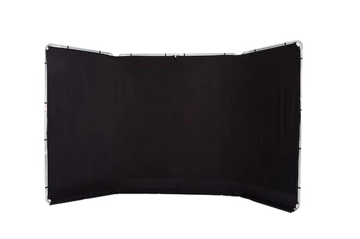 Panoramic Background 4m Black