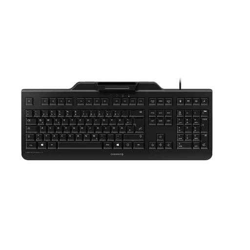 CHERRY SECURE BOARD 1.0 keyboard Office USB QWERTY Nordic Black