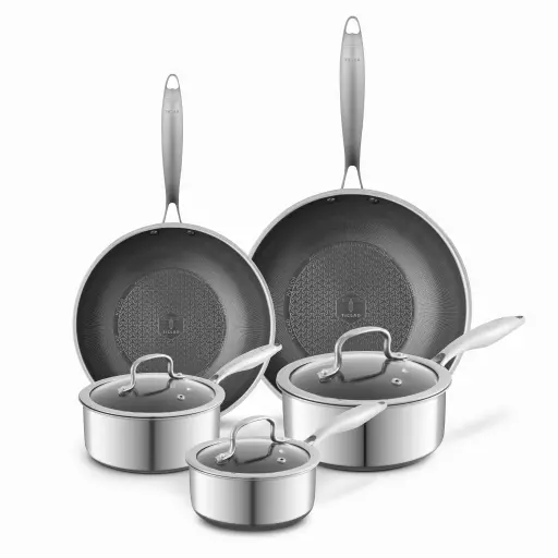 Ti-Clad 5 Piece Cookware Set