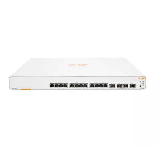 Aruba, a Hewlett Packard Enterprise company Aruba Instant On 1960 12XGT 4SFP+ Managed L2+ 10G Ethernet (100/1000/10000) 1U White