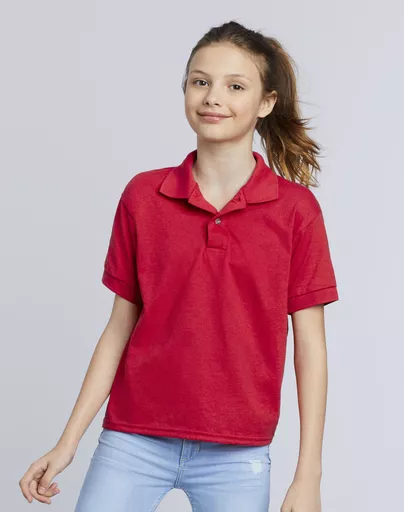 DryBlend® Youth Double PiquÈ Polo