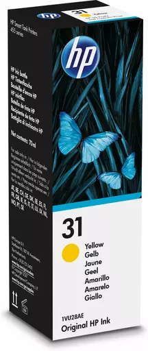 HP 1VU28AE/31 Ink cartridge yellow, 8K pages 70ml for HP Smart Tank Plus 555/Wireless 455/7005