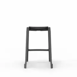 en one stool H685 Low Back - Night Grey - Rear.jpg