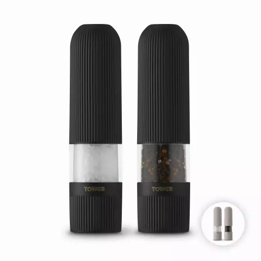 Velora Set of 2 Electric Salt and Pepper Mills