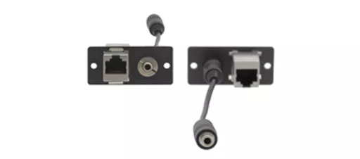 Kramer Electronics WA-45 wire connector 3.5mm (F), RJ−45 Grey
