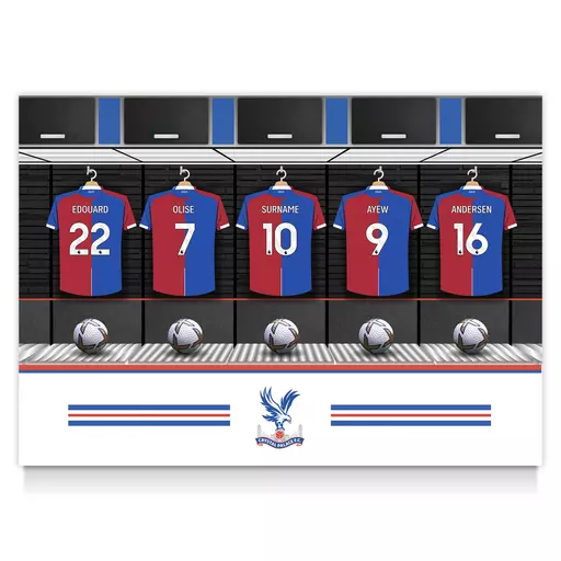 Crystal Palace FC Dressing Room Poster