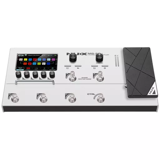 NU-X MG-50Li Guitar Multi-FX Modeler & Profiler Cloud White