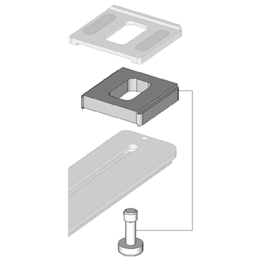 Arca Swiss Spacer 3mm Variokit for MonoballFix