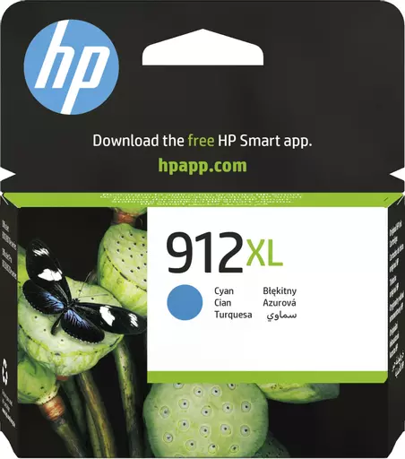 HP 3YL81AE/912XL Ink cartridge cyan high-capacity, 825 pages 9.9ml for HP OJ Pro 8010/e/8020